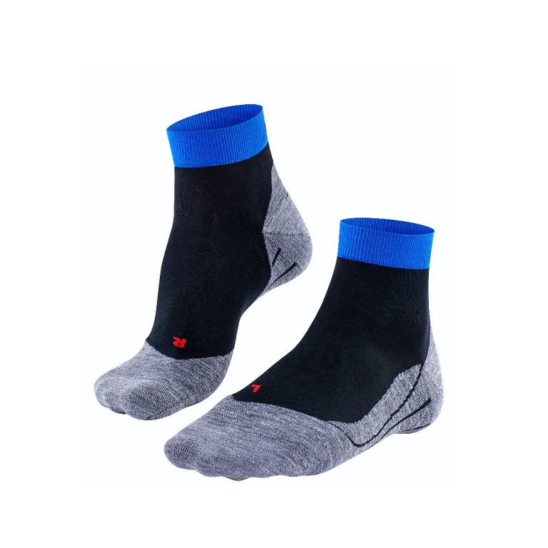 Falke Running Sock RU4 Endurance Short (medium cushioning) black/grey Men - 1 Pair